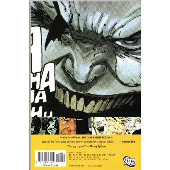 Batman: The Dark Knight Returns By Frank Miller Trade Paperback - Picture 2 of 2